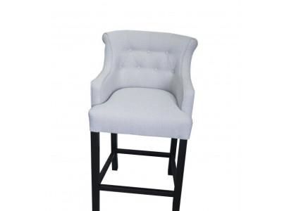 Designer x4 Gray Chesterfield Bar Stools Designer Chair Set Upholstery Recliners
